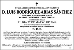 Luis Rodríguez-Arias Sánchez